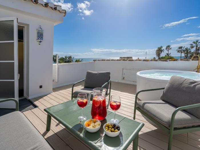 image 2 Beautiful Beach Front Villa in Mijas Playa Club 19